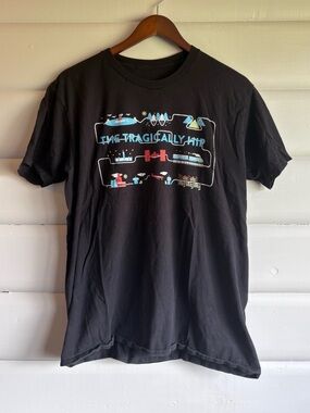 The Tragically Hip Man Machine Poem 2016 Canada Tour Graphic Band Tee XL